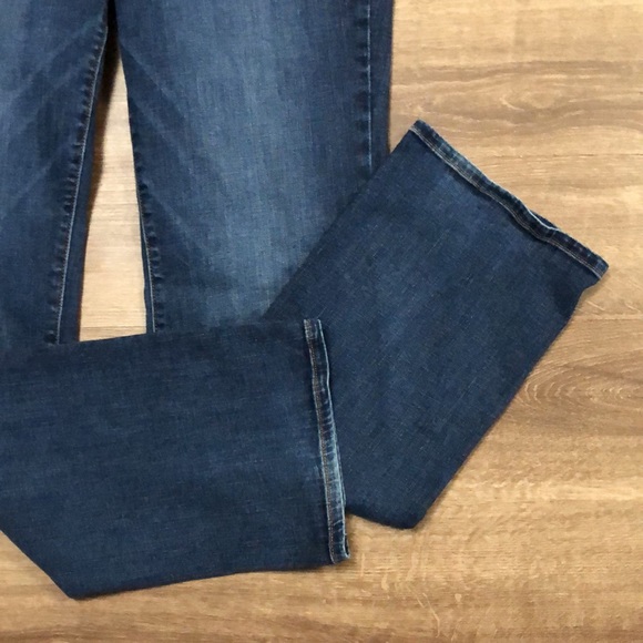 Talbots Flawless High Rise Barely Bootcut Long Jeans size 12 L Inseam-33” - Picture 3 of 8